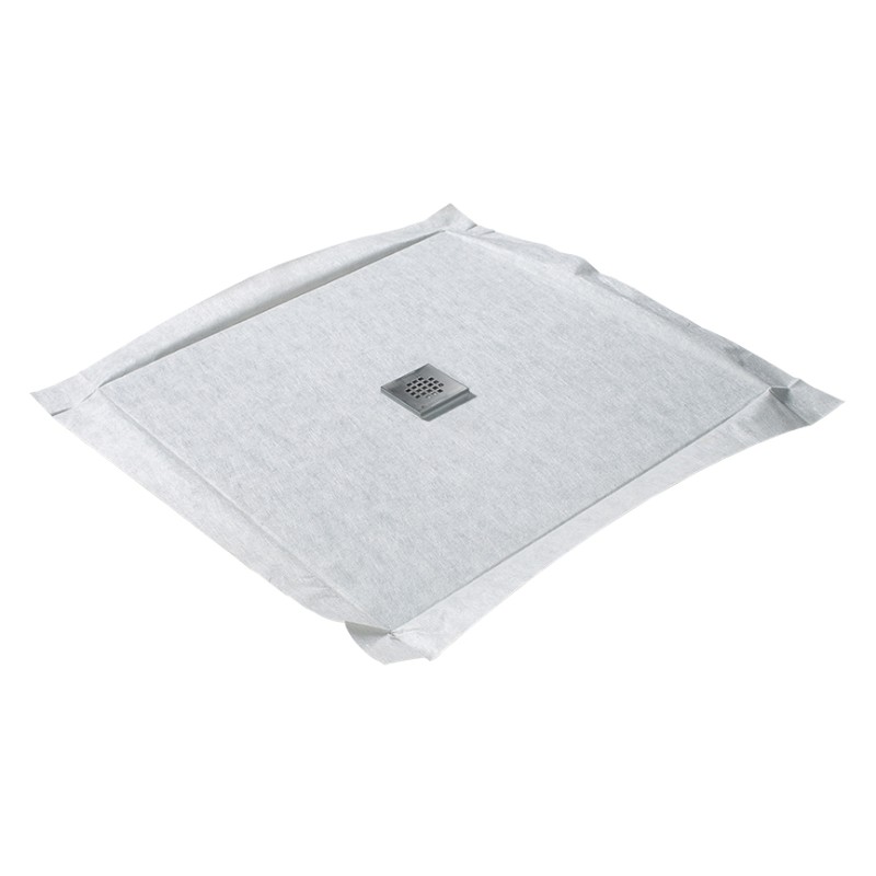 KIT - Flat Shower Underlay - Punktablauf