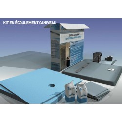 Kit complet douche à l'italienne LINEBOARD