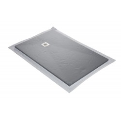 Slate showertray with square grid